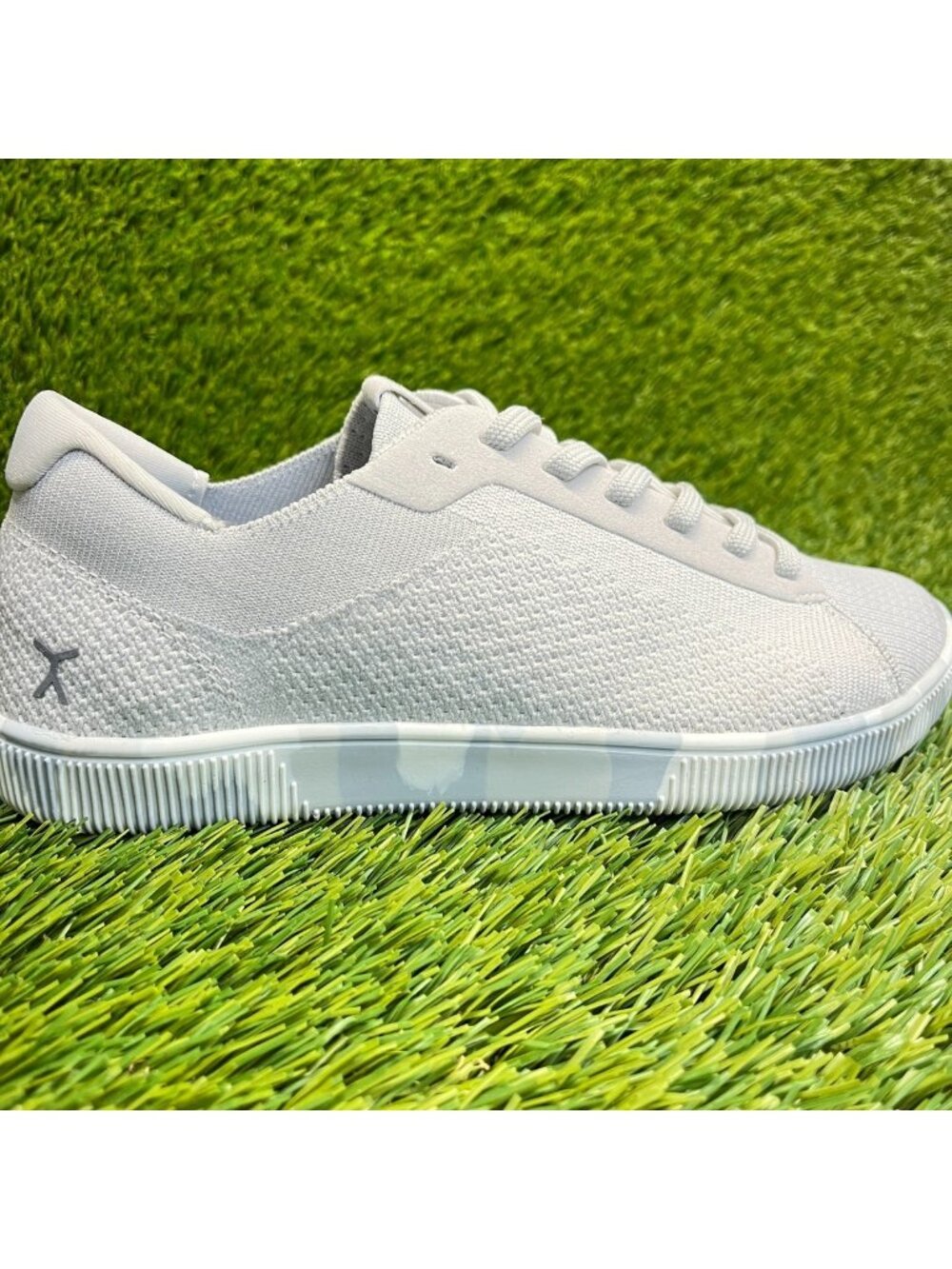 Flux Footwear Adapt Trainer Gray Womens Size 7.5 Athletic Knit Shoes Sneakers